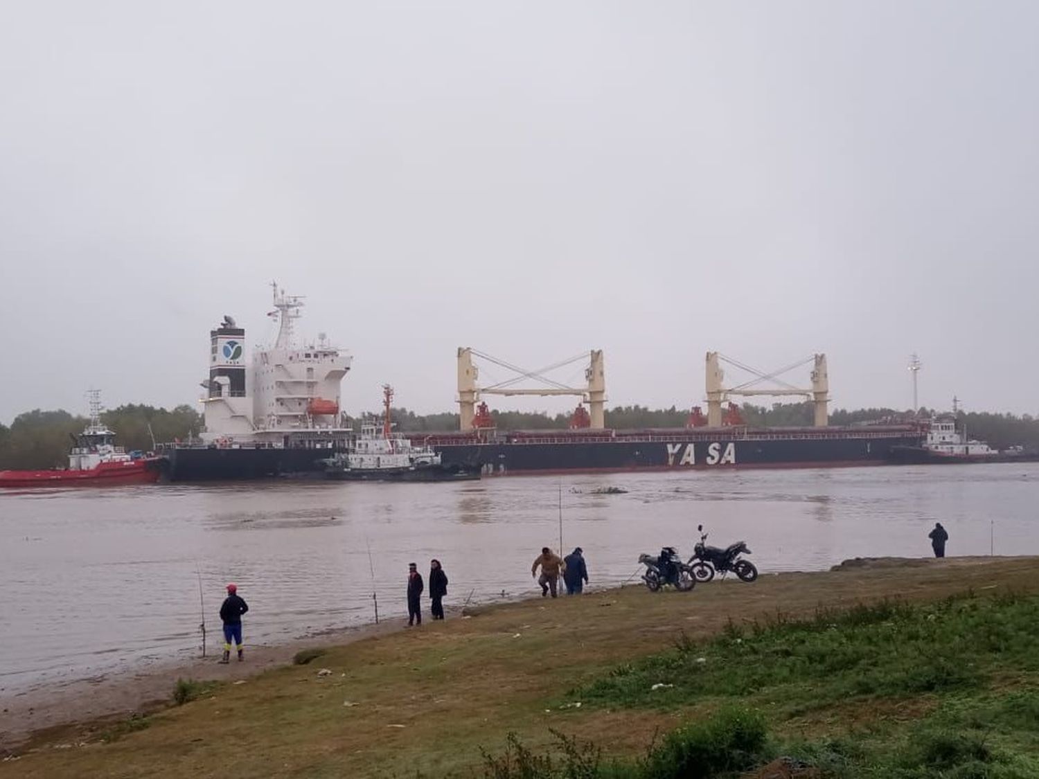 El Consorcio de Gestión del Puerto brindará información oficial sobre la situación del buque Yasa Tojyo y el canal de acceso a la hidrovía.