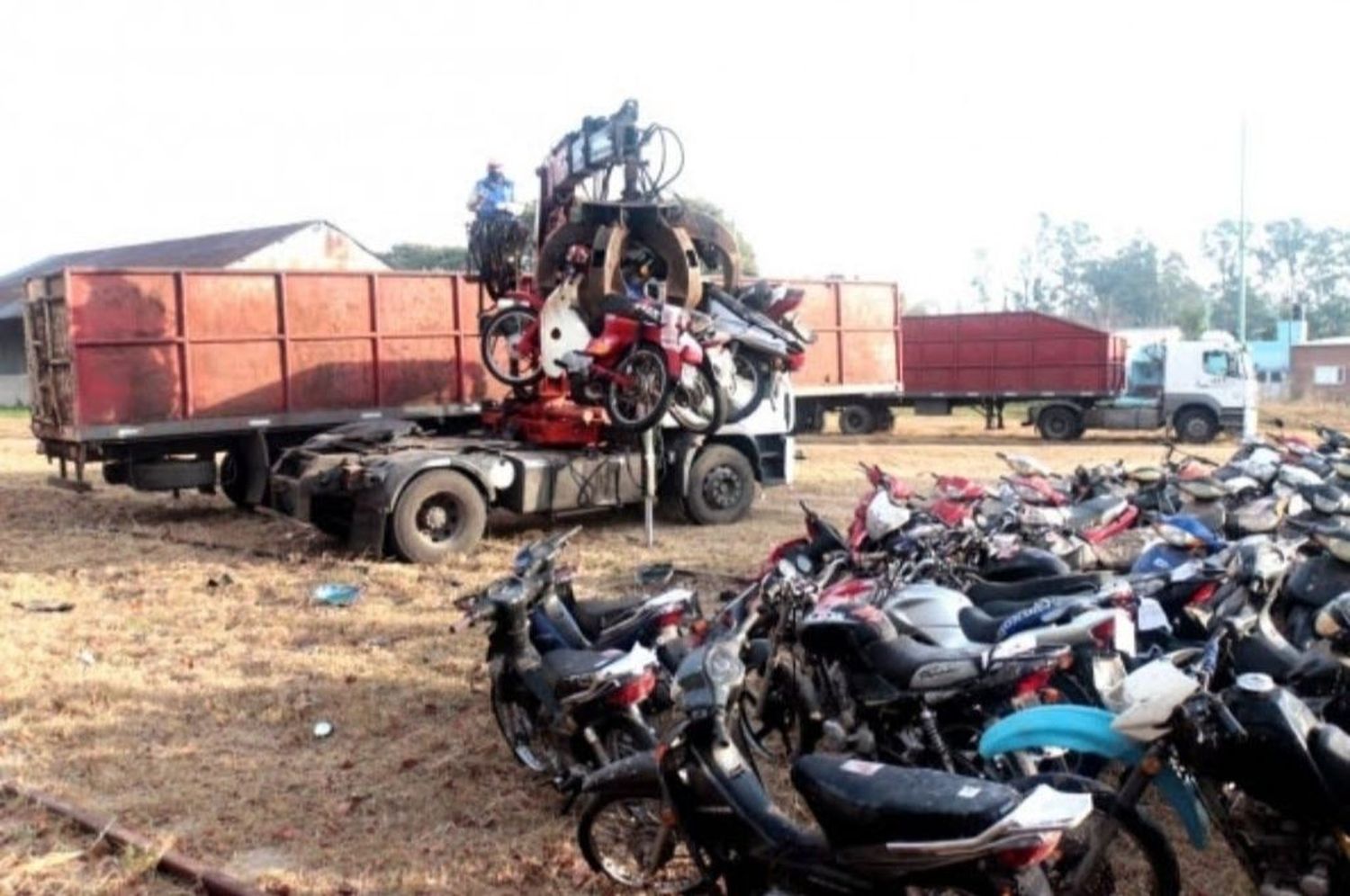 Santo Tomé: plan de compactación de 700 vehículos retenidos