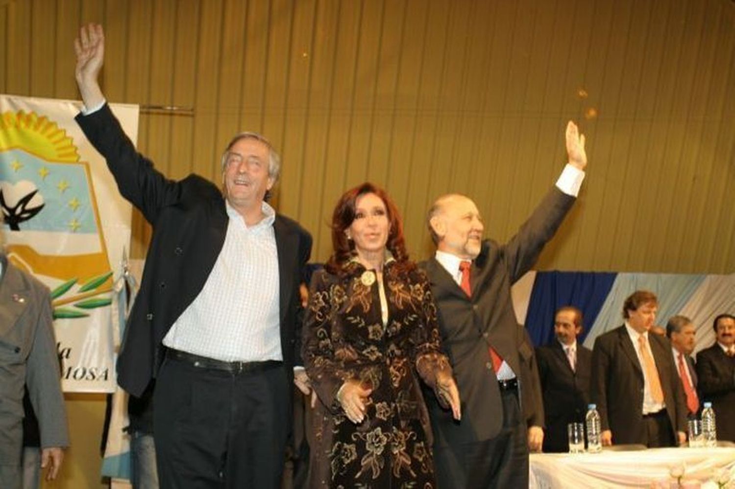 Kirchner y la inauguración simbólica de la ruta 81