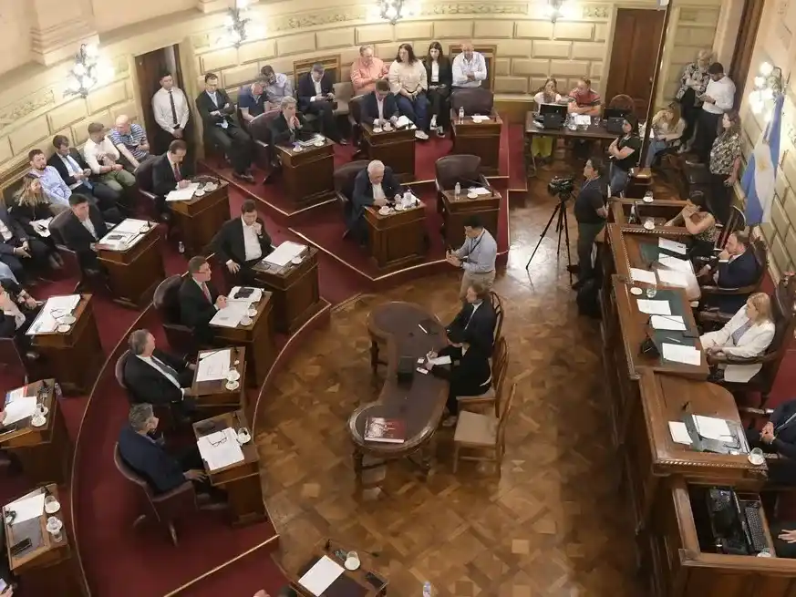 Cámara de Senadores de la provincia de Santa Fe. Crédito: Guillermo Di Salvatore