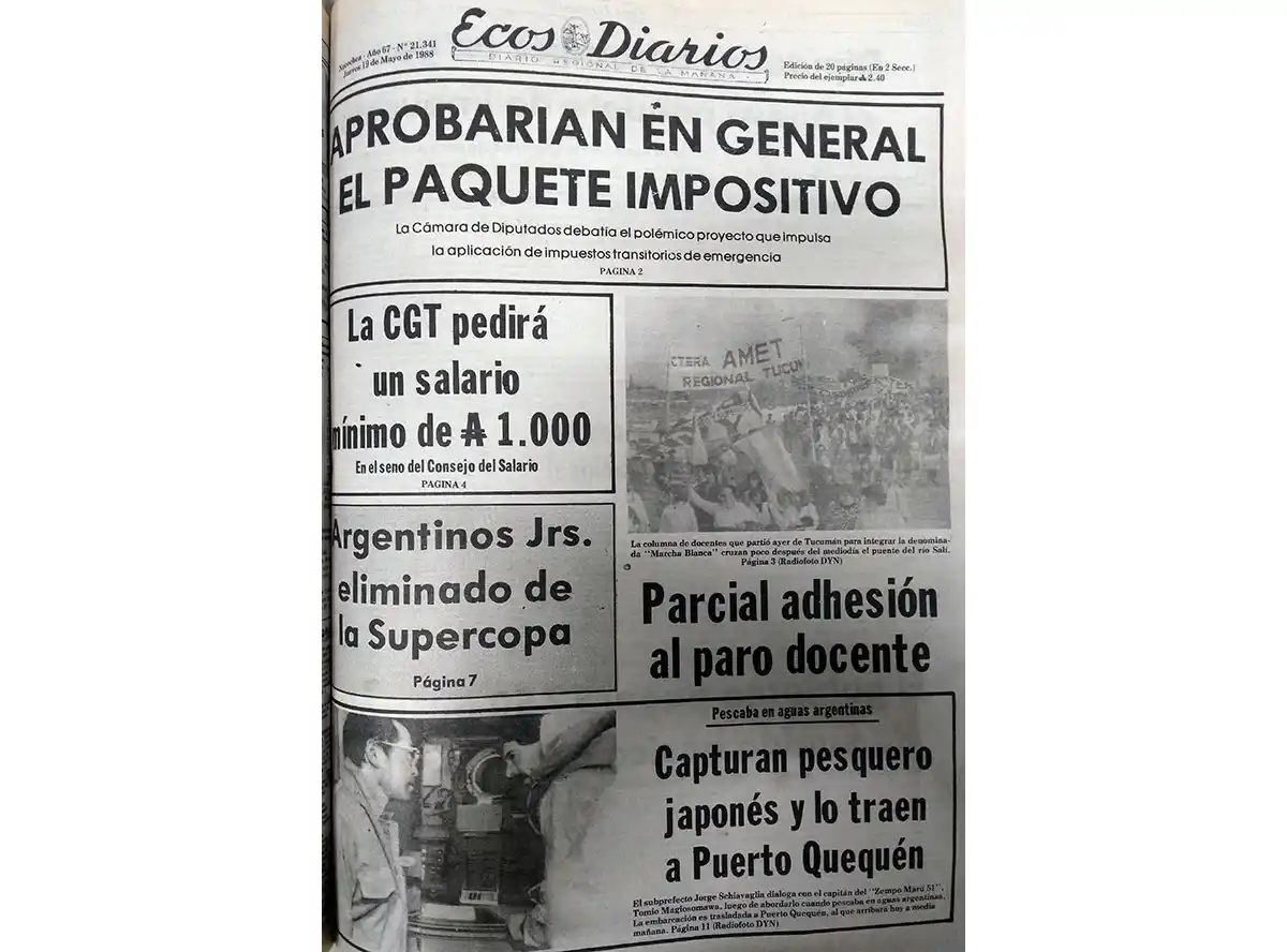 Jueves 19 de mayo de 1988