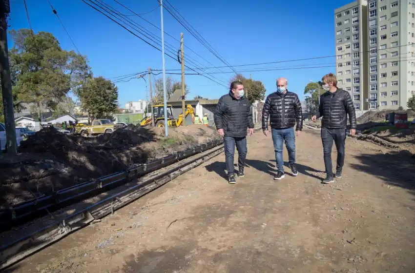 Avanzan las obras viales en distintos barrios de la ciudad