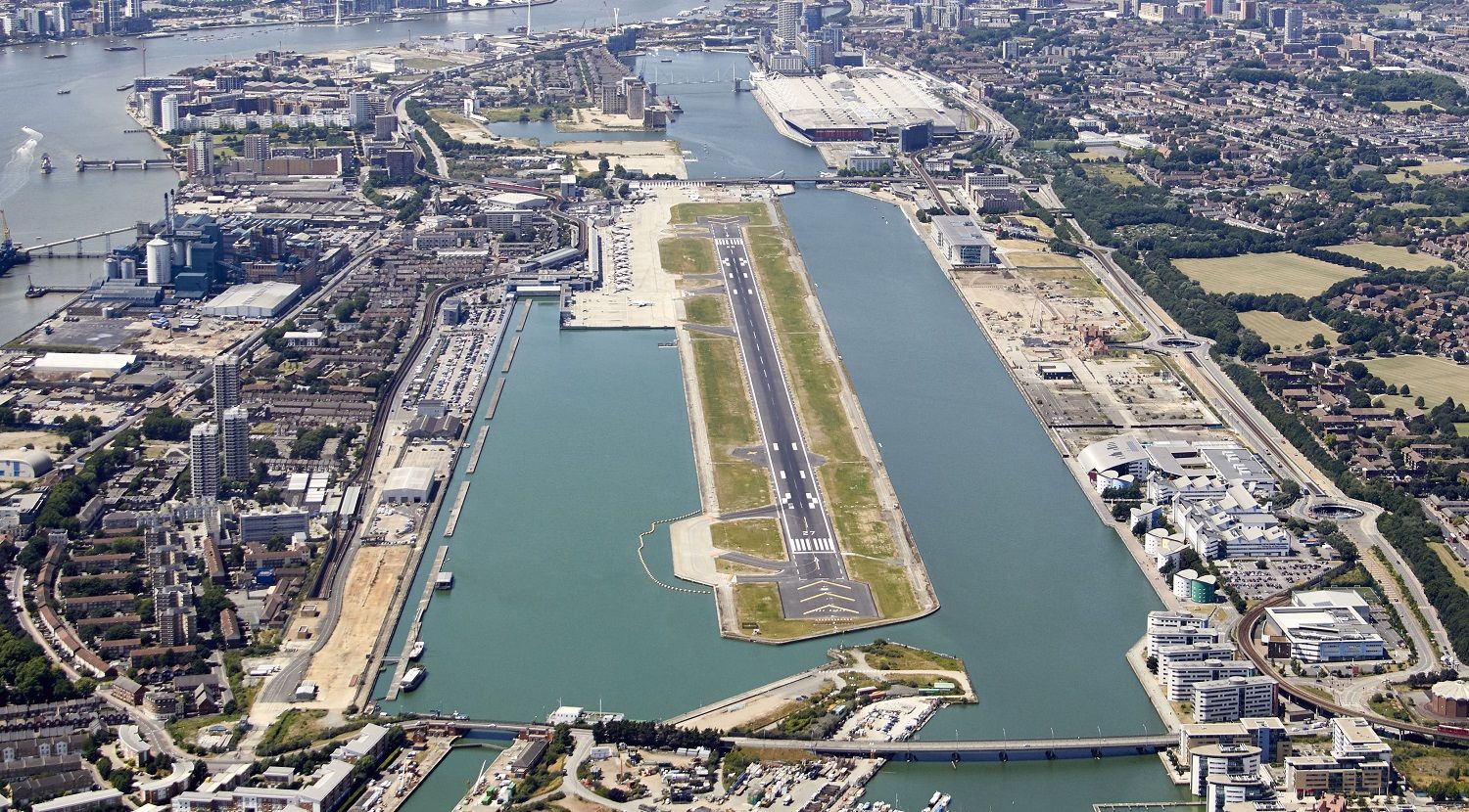 London City Airport volvió a recibir vuelos regulares