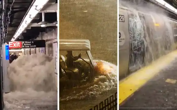 ¡DESASTRE TOTAL EN NUEVA YORK! A 23 ascienden los fallecidos por inundaciones