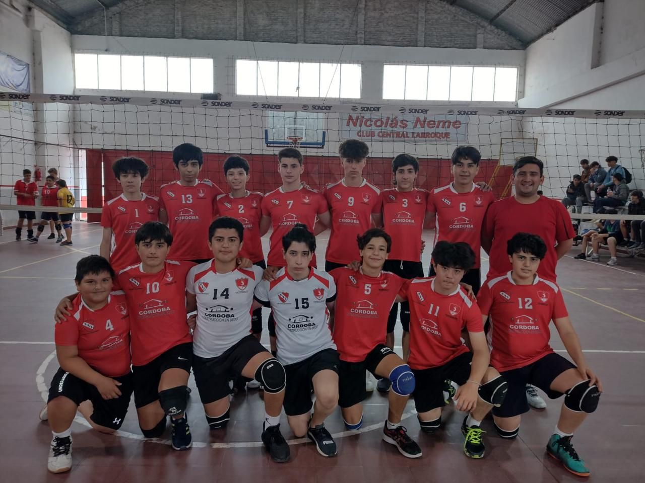 Se jugó la tercera fecha del torneo local de Voley en Larroque