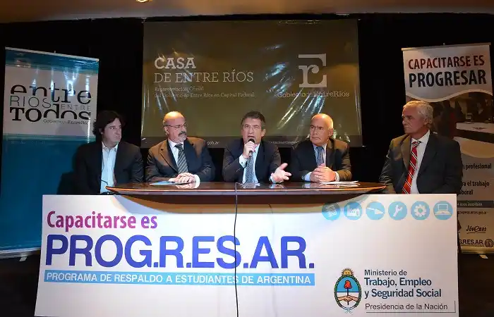 Jóvenes entrerrianos del Progresar podrán acceder a formación profesional 