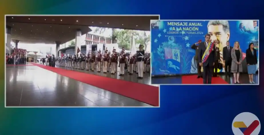 Nicolás Maduro presenta mensaje anual a la nación: llegó al Teresa Carreño