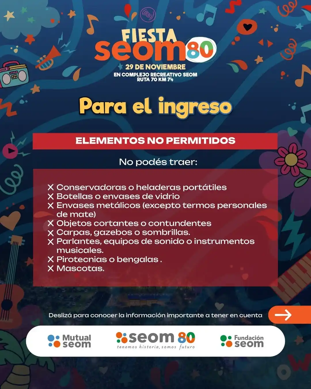 LO QUE NO ESTA PERMITIDO