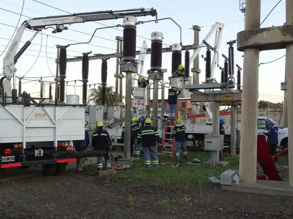 Corte programado de energía por reemplazo de transformador