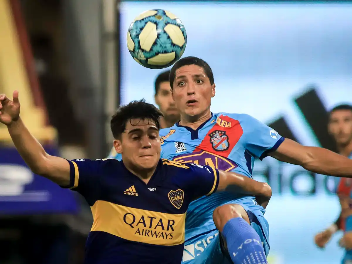 Boca igualó con Arsenal [video]