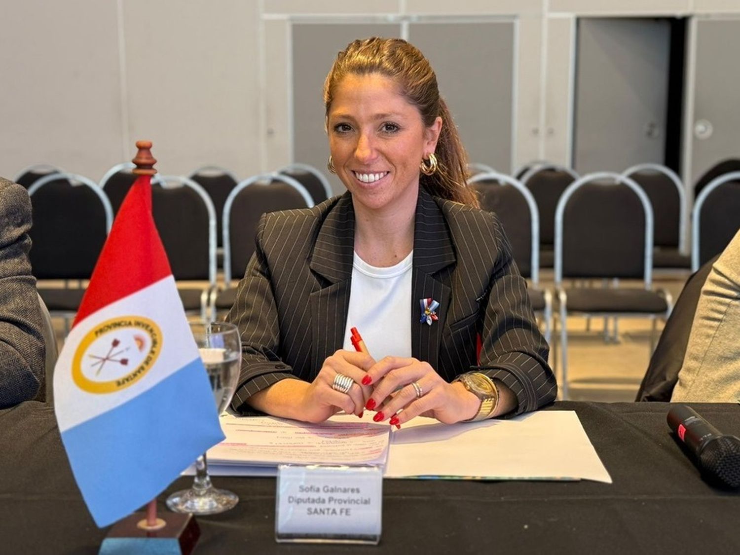 Sofía Galnares destacó la necesidad de avanzar en leyes que apunten a un crecimiento económico sin afectar el medio ambiente.