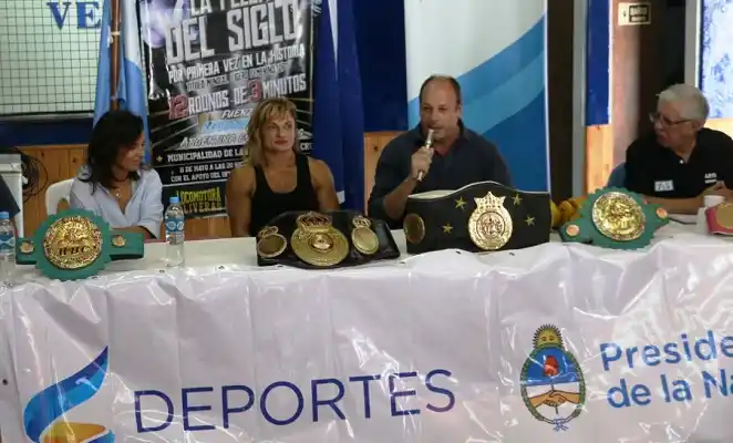 "Locomotora" Oliveras en Gualeguaychú: "El deporte saca a los chicos de la calle"