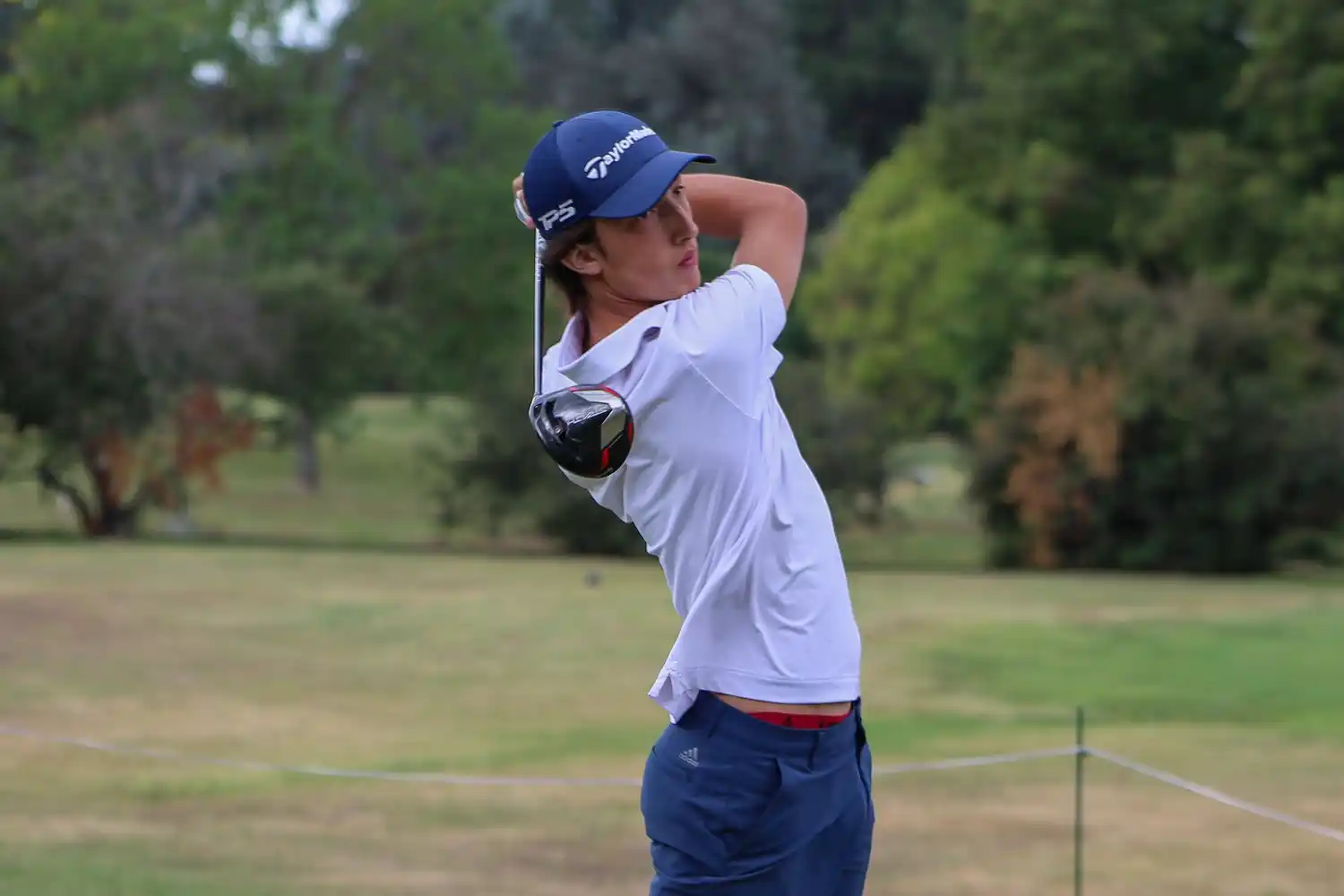 Julio Goti jugó en Torrey Pines, el reconocido campo californiano.