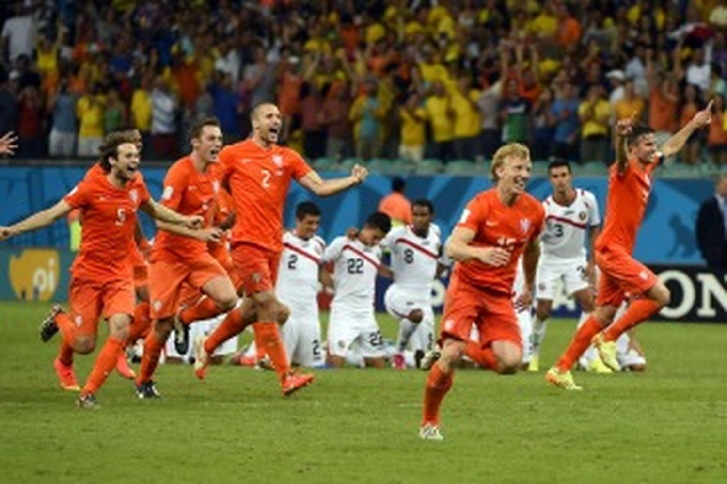 Brasil 2014: Holanda ganó por penales a Costa Rica y será rival de Argentina