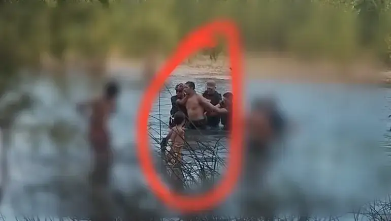 El momento en que fue recapturado.