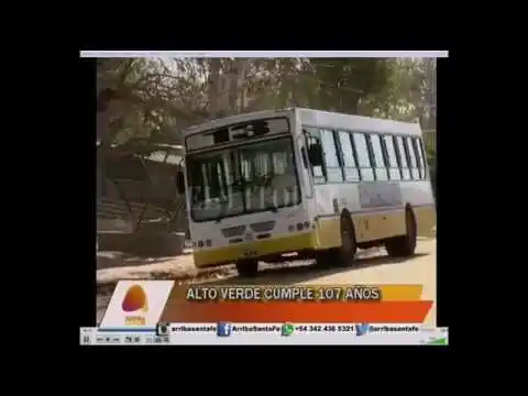 Alto Verde cumplió 107 años