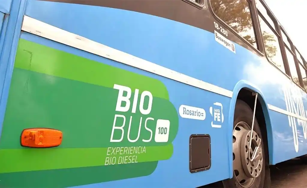 Uso de biocombustibles en el transporte de pasajeros de Santa Fe