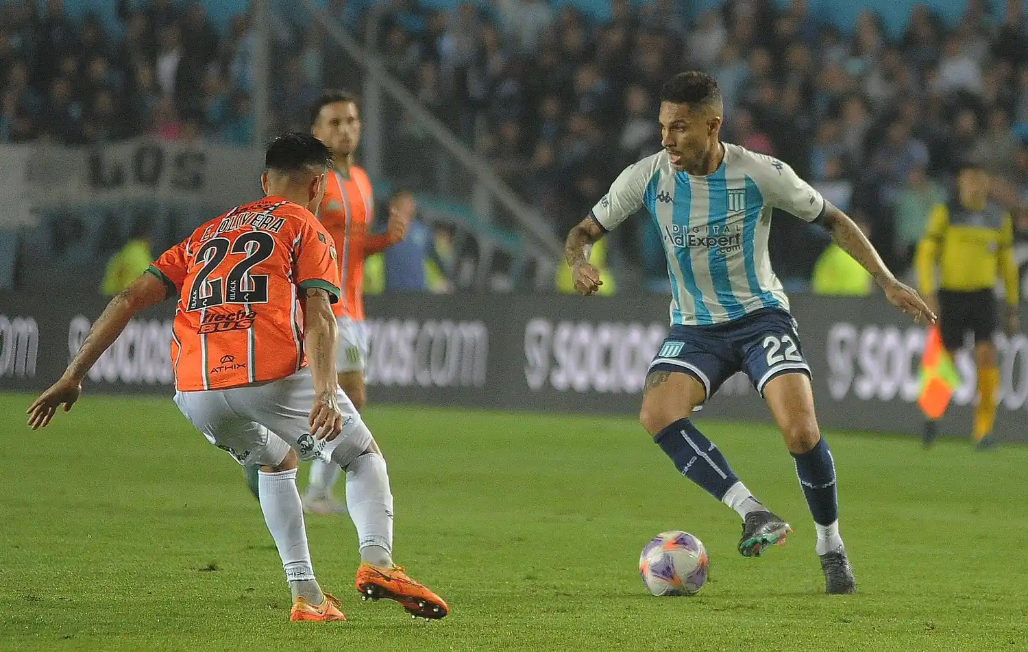 El peruano Guerrero es uno de los delanteros de Racing.