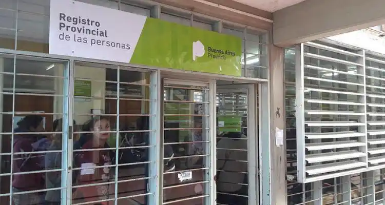Sin sistema en el Registro Civil, reprograman turnos para el trámite de DNI