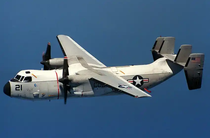 Avión militar de Estados Unidos se estrelló en el mar