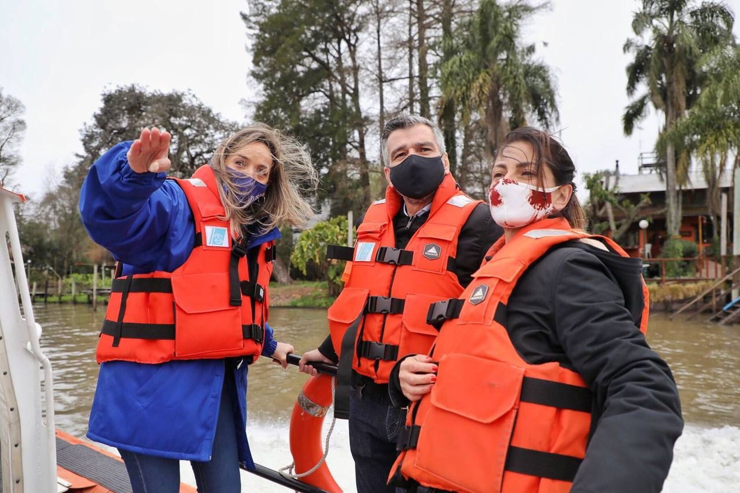 Tigre: Zabaleta, Frederic y Galmarini recorrieron proyectos productivos en la zona del Delta