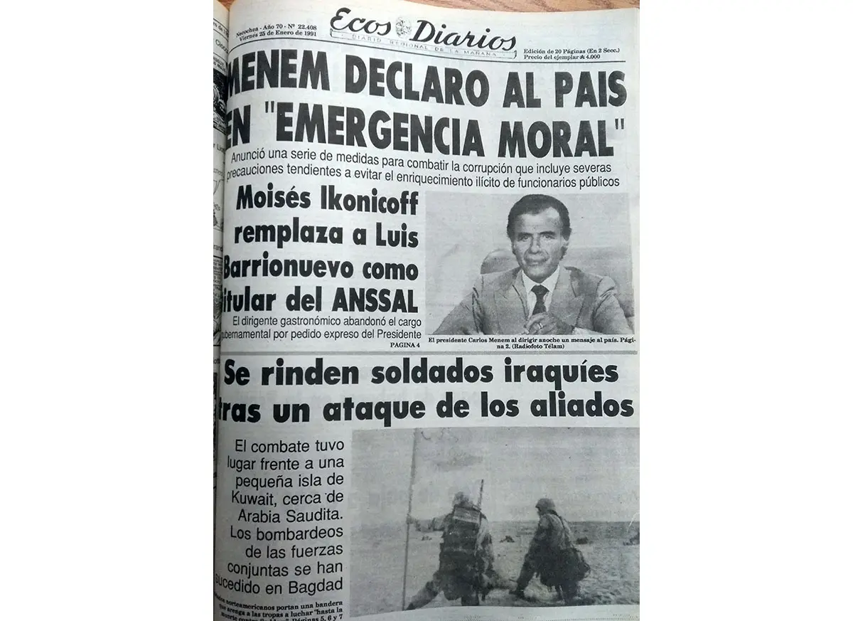 Viernes 25 de enero de 1991