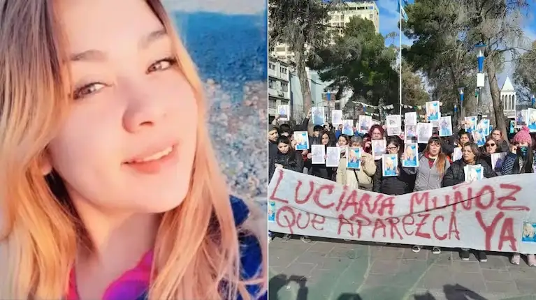 Luciana Muñoz Aguerre desapareció el 13 de julio en Neuquén.
