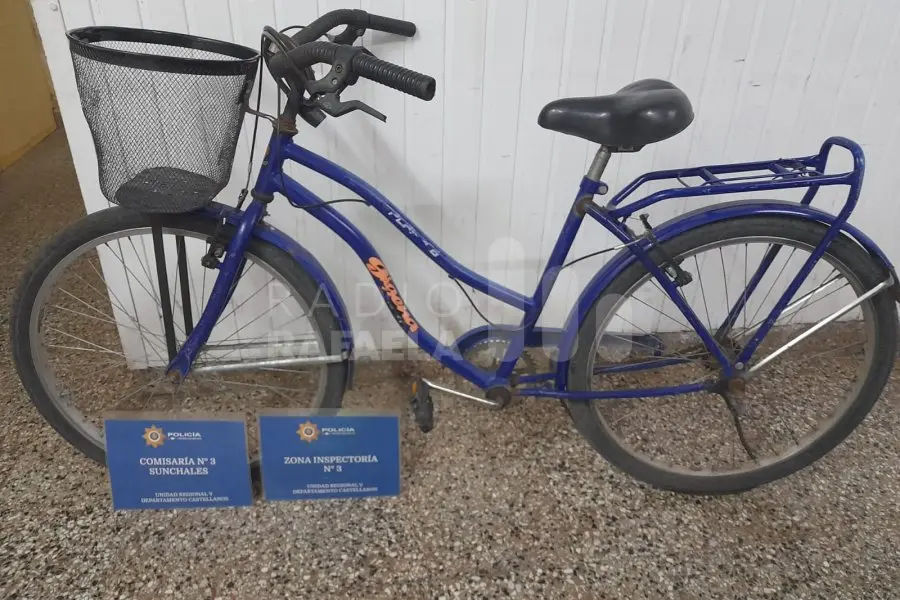Violación de domicilio y daño: recuperaron una bicicleta que estaba siendo buscada