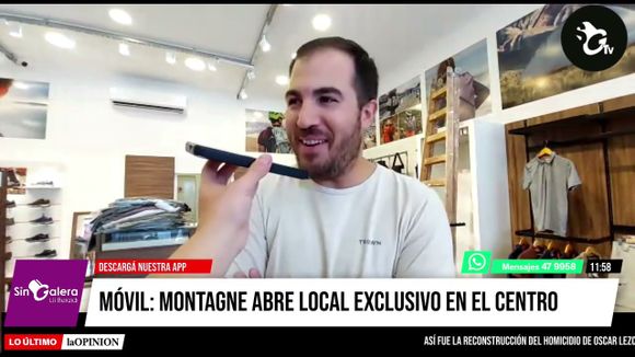 Montagne abre local exclusivo y oficial en San Pedro