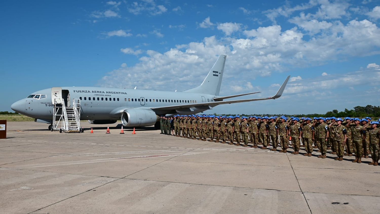 New Argentine peacekeeping contingent of Blue Helmets left for Cyprus