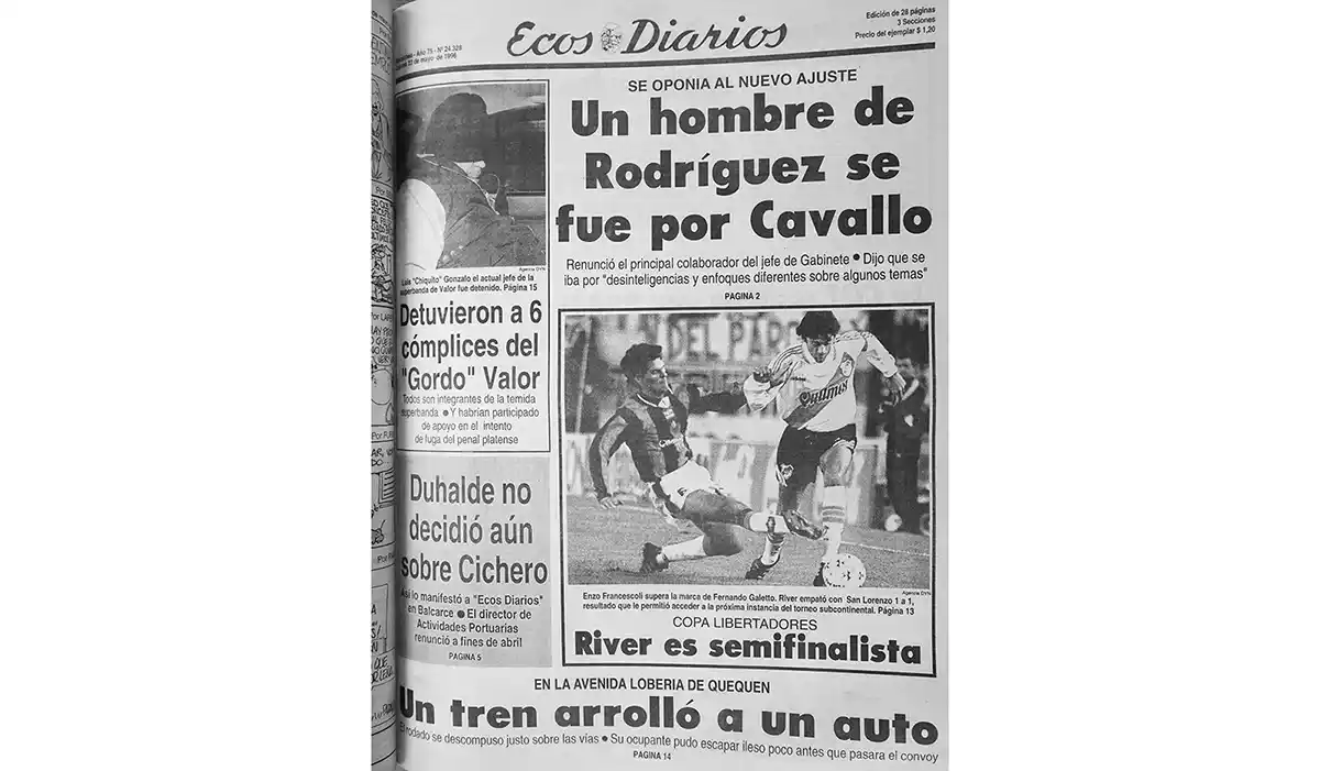 Jueves 23 de mayo de 1996