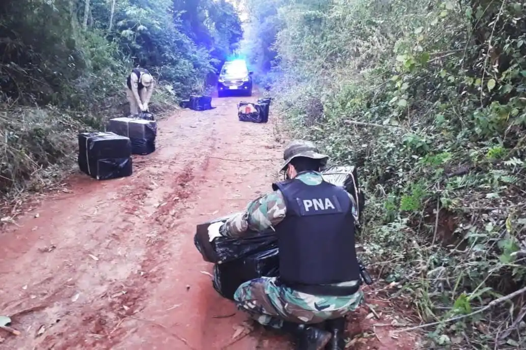 Misiones: incautan 11.000 paquetes de cigarrillos de contrabando