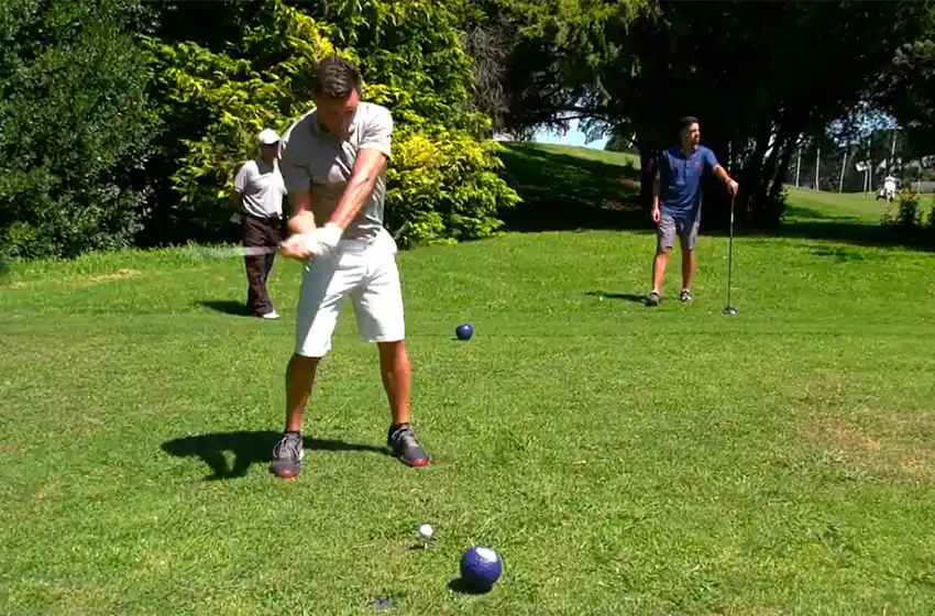 Pasó el primer torneo de golf de la Copa Casino Sasso