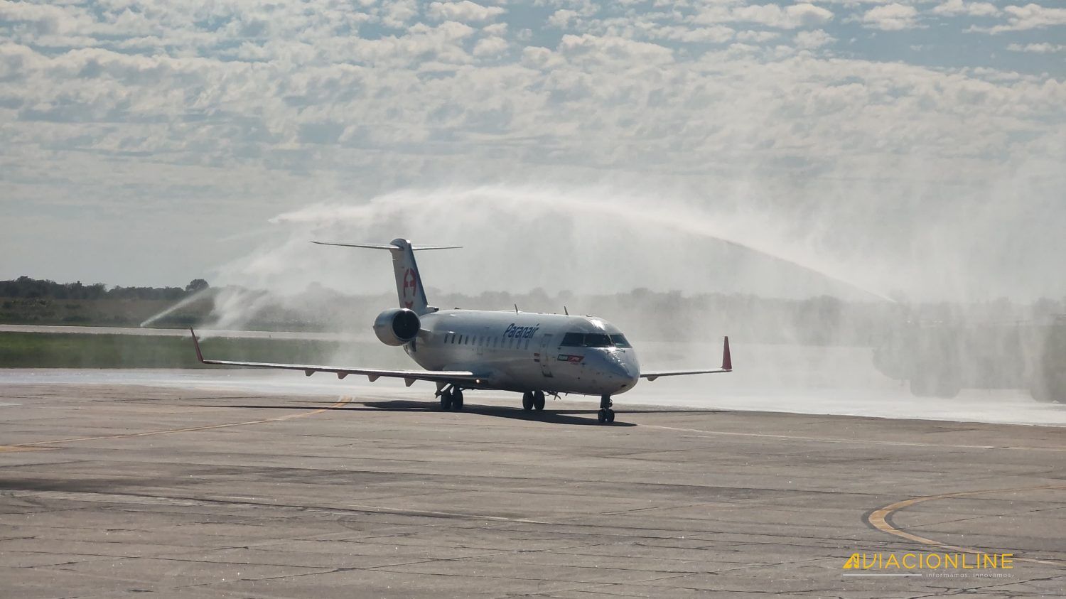 Paranair inauguró sus vuelos entre Córdoba y Asunción