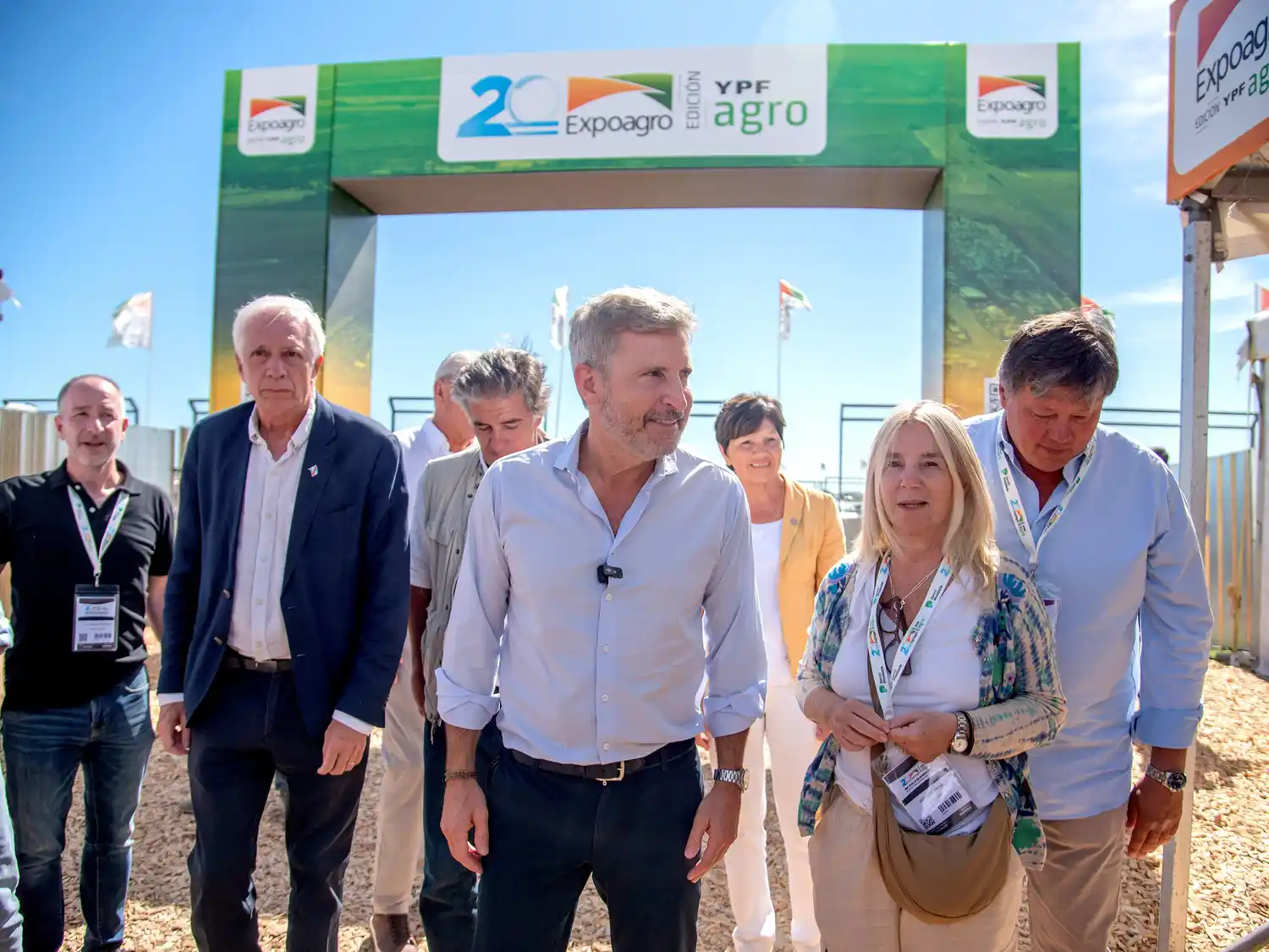 Frigerio en Expoagro: “El campo nos va a ayudar a todos a salir adelante”