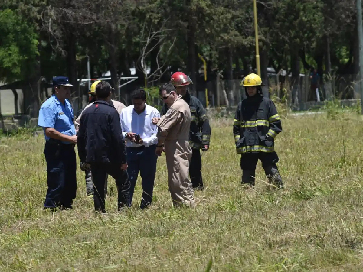 El hijo de Casermeiro llegó a Luxardo para seguir de cerca la búsqueda 
