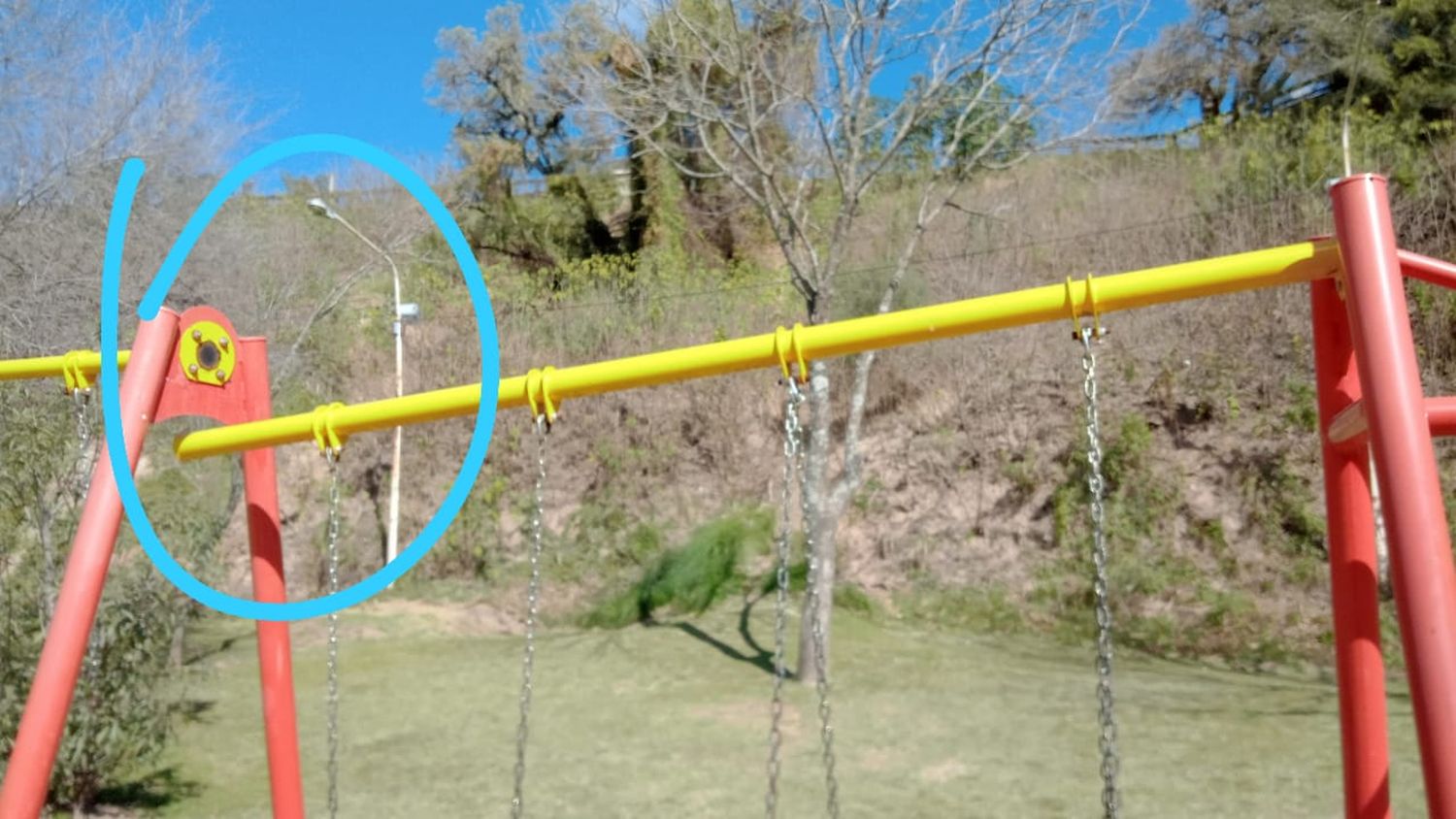 ¡Cuidado con las hamacas!