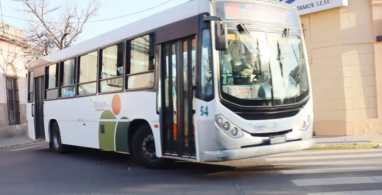 Entra en vigencia la nueva tarifa en el transporte público urbano
