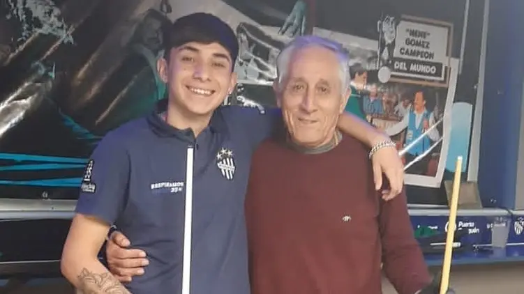 Ganadores. Axel Acosta y Alfredo Taboada