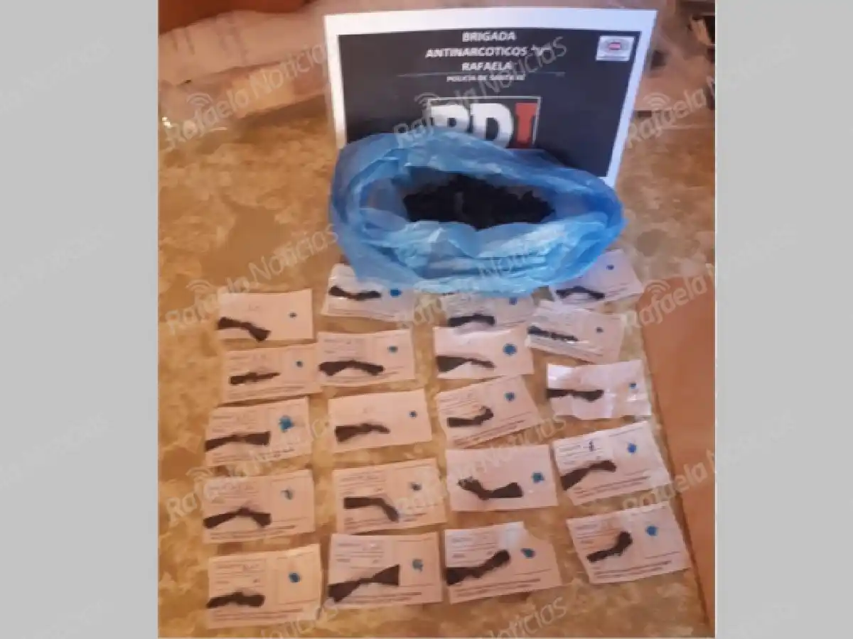 Frontera: incautaron casi 200 envoltorios de cocaína