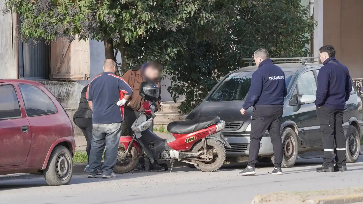 Accidente en avenida 75