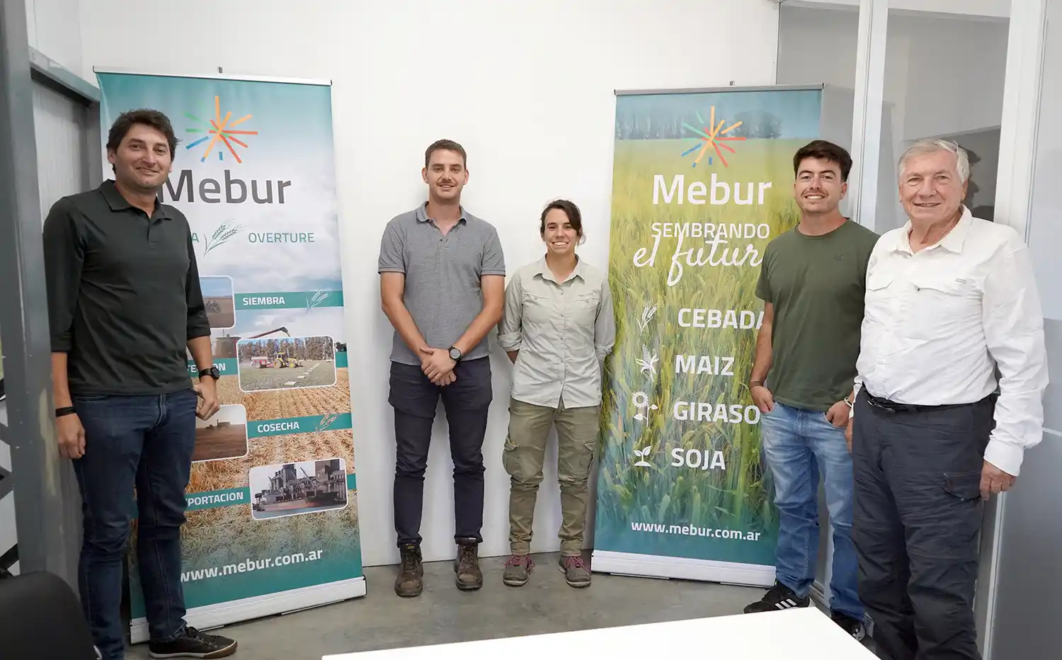 Equipo. Hugo Centrángolo, José Michel, Matías Azza, Gonzalo Berisso, Fernando Sackmann y Pamela Ortigoza