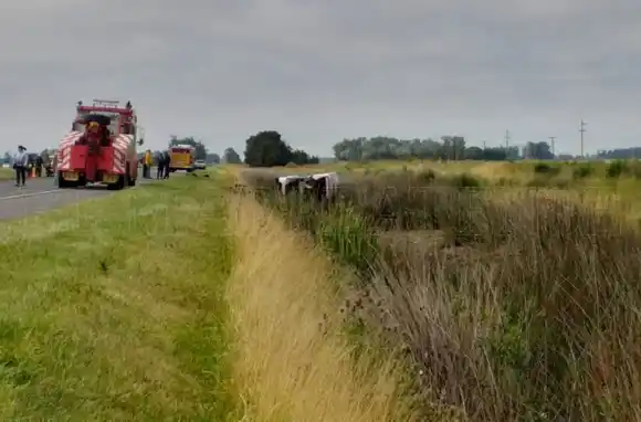 La justicia avaló la detención del chofer que volcó el micro en la Autovía 2