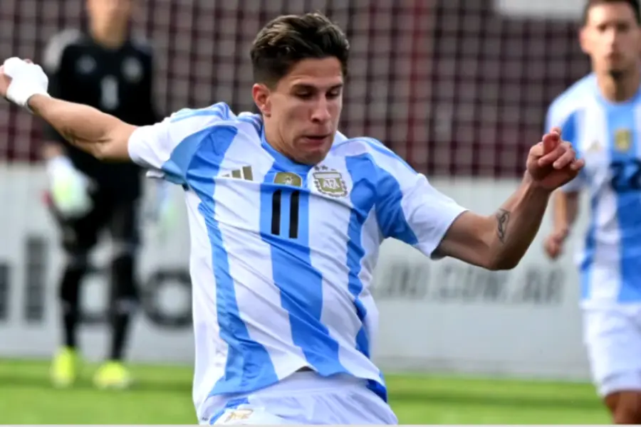 La Selección Argentina Sub 23 se impuso ante Paraguay