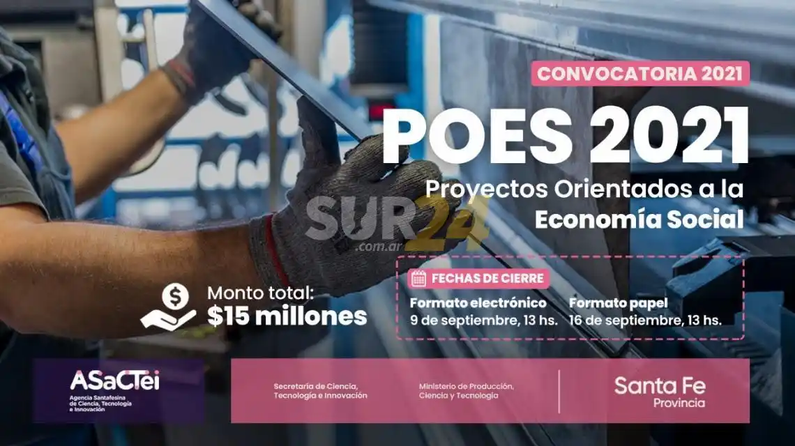Santa Fe destina 15 millones de pesos a Proyectos Orientados a la Economía Social y la Inclusión
