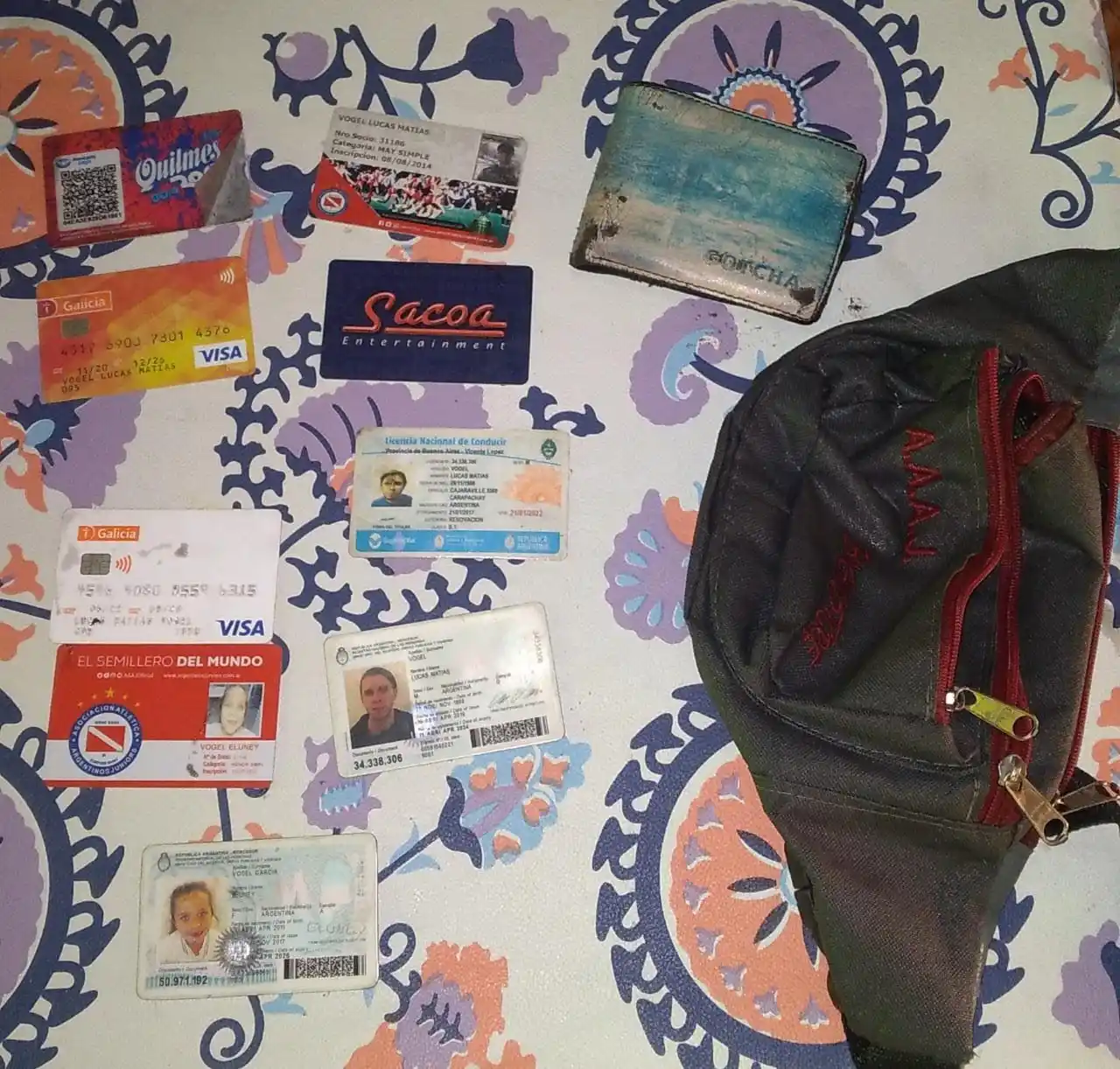 Riñonera encontrada
