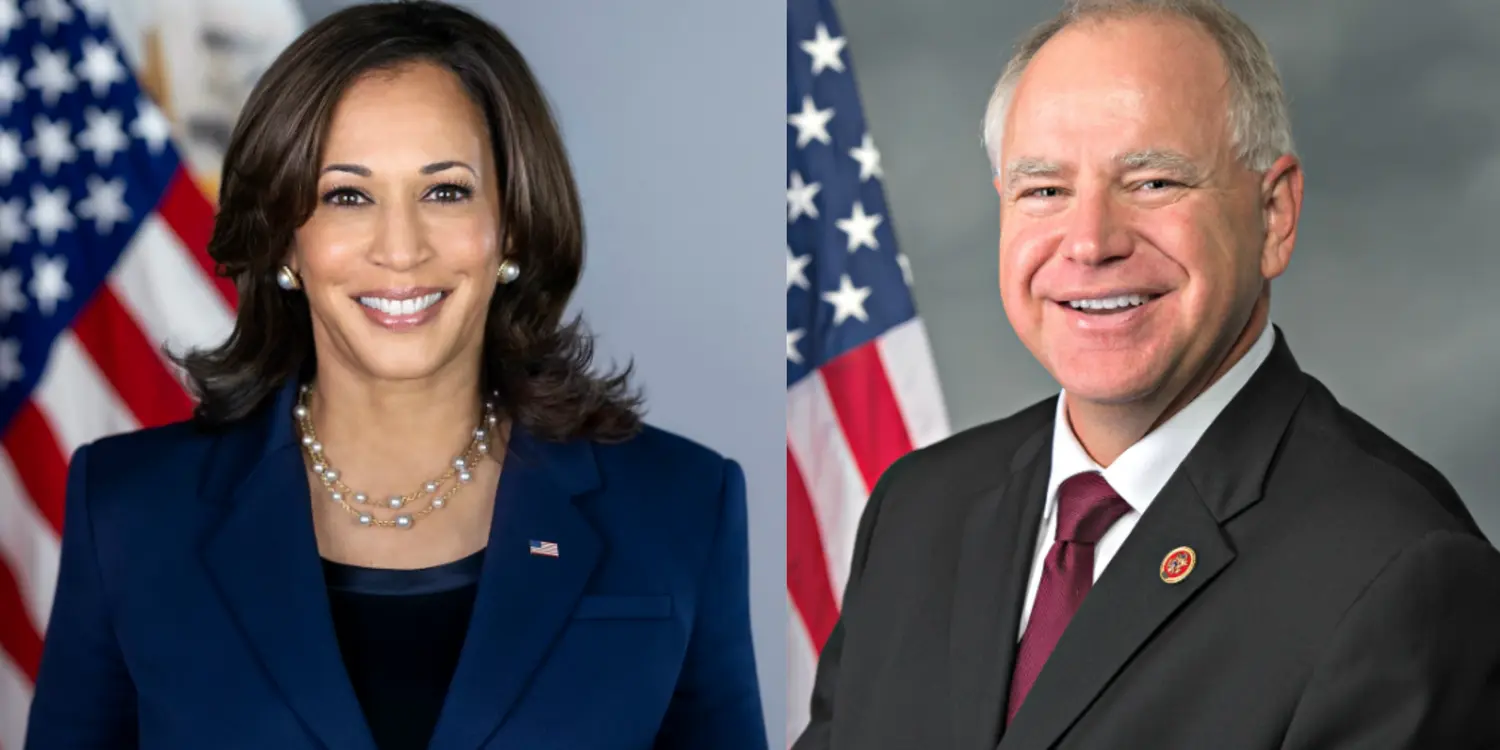 Kamala Harris es oficialmente candidata presidencial del Partido Demócrata y ya eligió Tim Walz como su compañero de fórmula