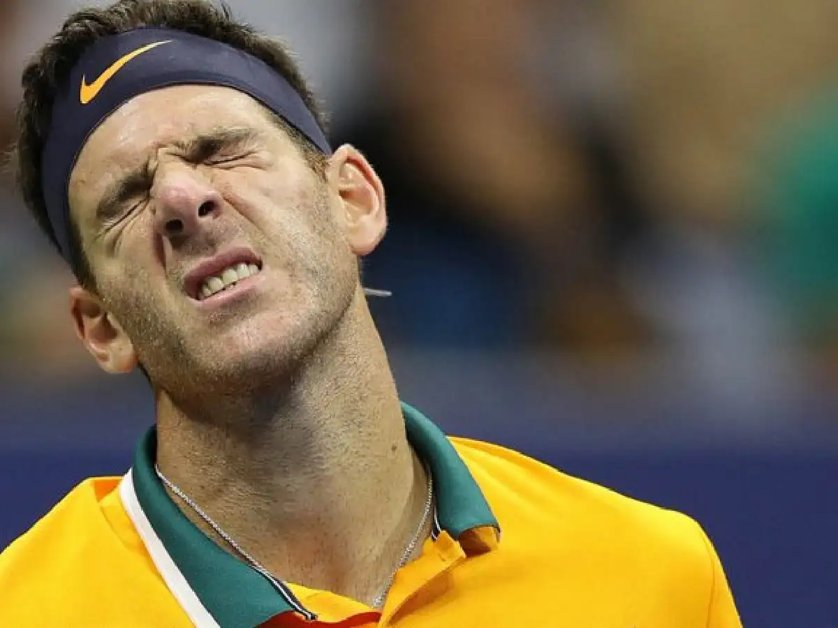 Del Potro sufrió una nueva lesión 