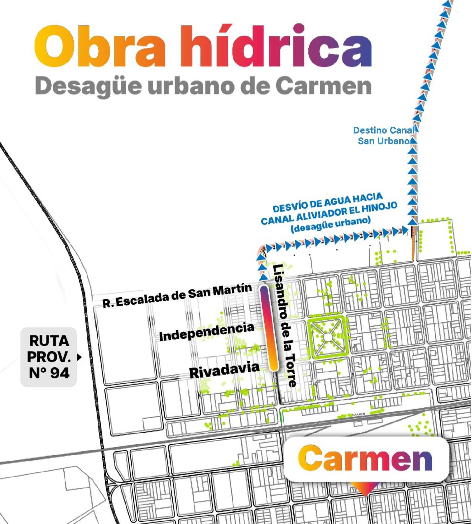 desagües Carmen