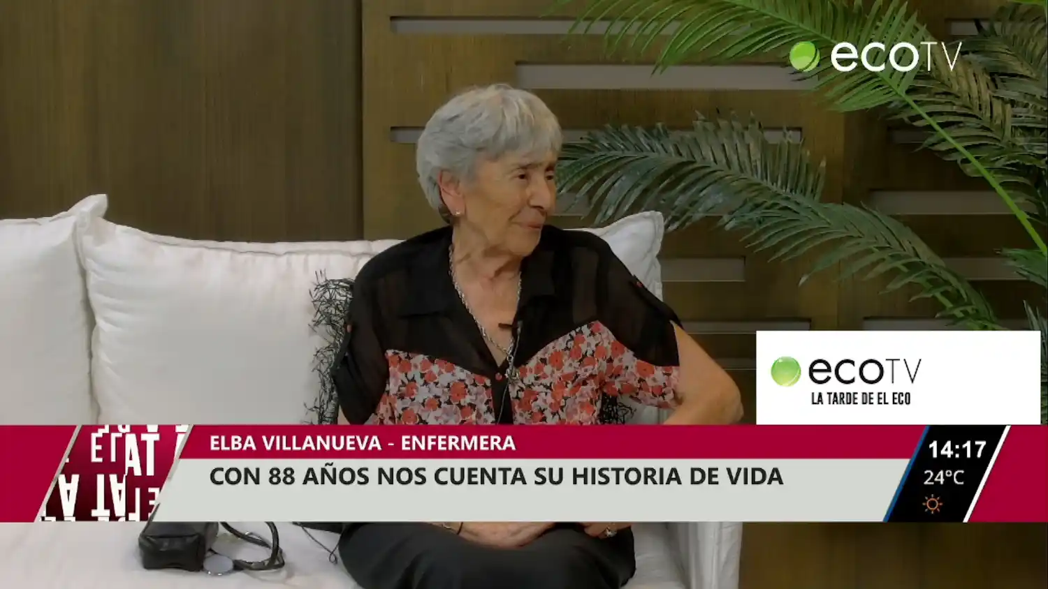 Con 88 años nos cuenta su historia de vida
